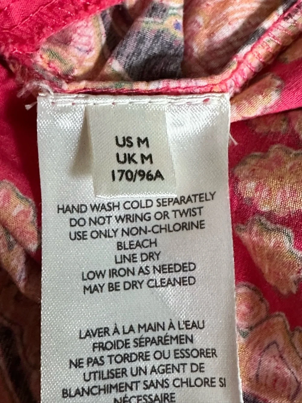 Anthropologie Raquel Beaded + Embroidered Wrap Style Mini Dress in Pink, Size M - Picture 12 of 13
